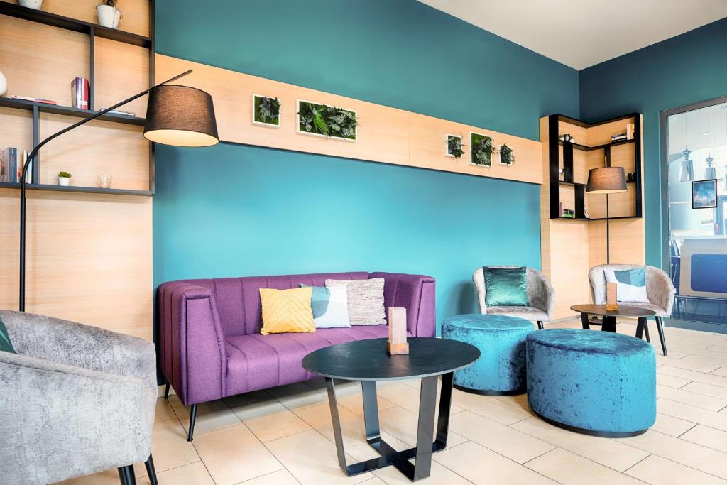Posezení v ubytování Best Western Plus Welcome Hotel Frankfurt