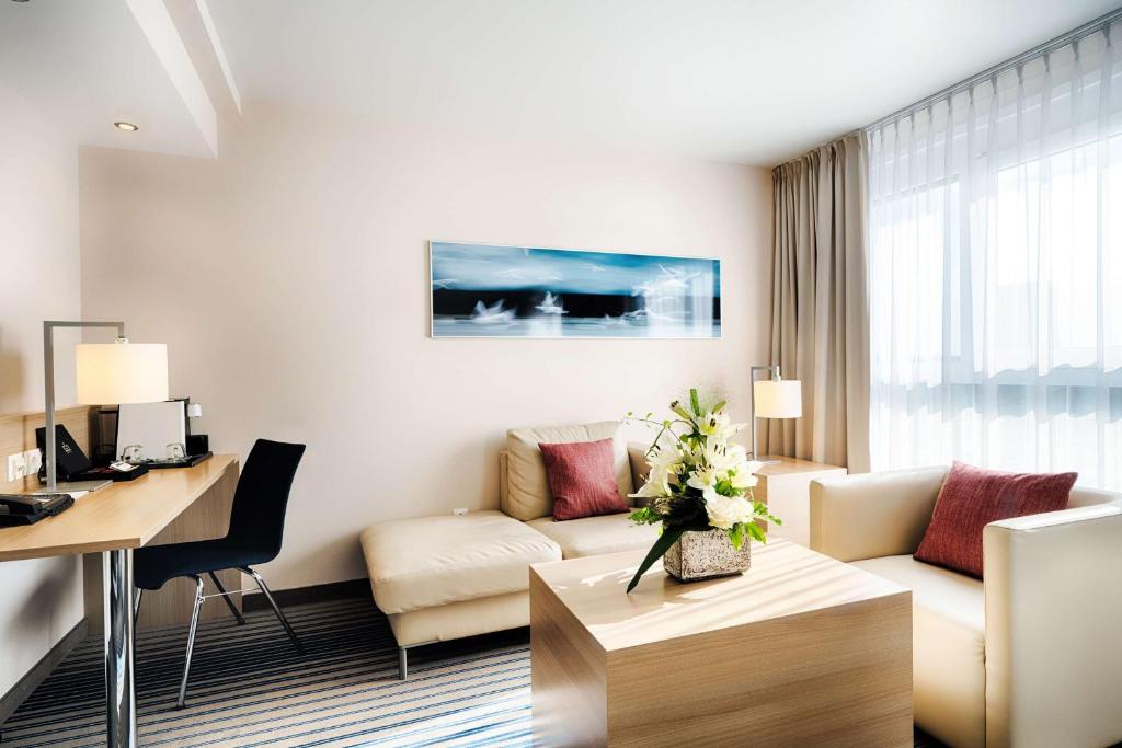 Posezení v ubytování Best Western Plus Welcome Hotel Frankfurt