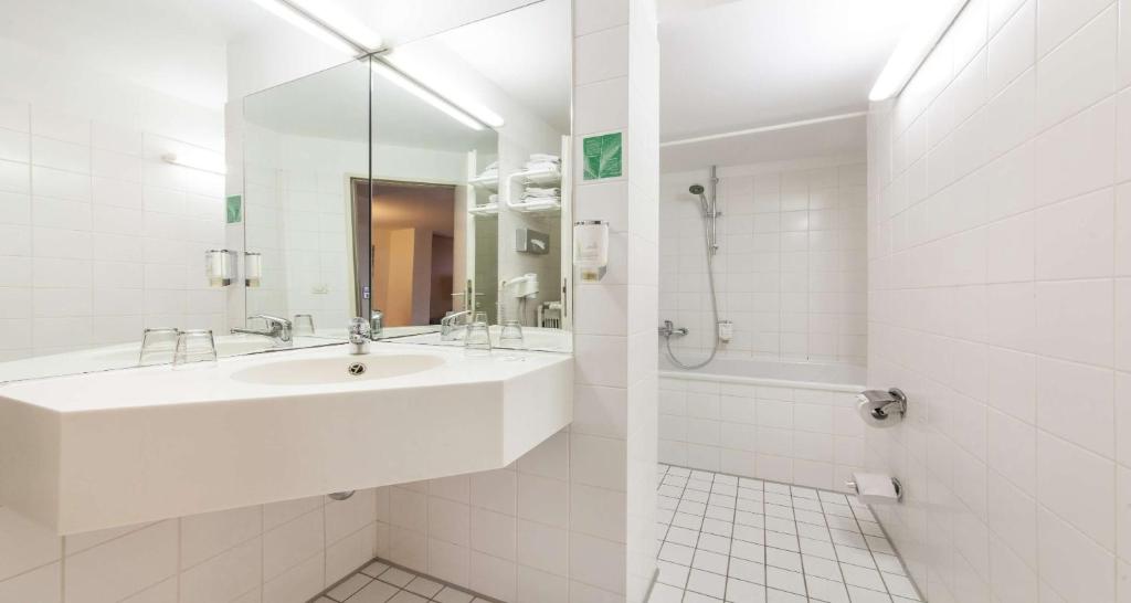 Koupelna v ubytování Sure Hotel by Best Western Muenchen Hauptbahnhof