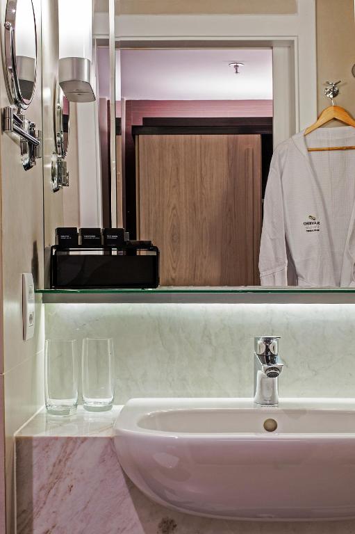 Koupelna v ubytování Hotel Atlantico Prime