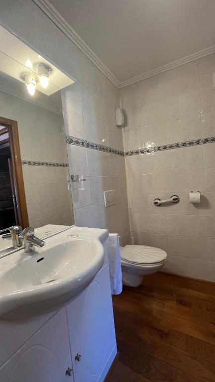 Koupelna v ubytování B&B Nord Sud