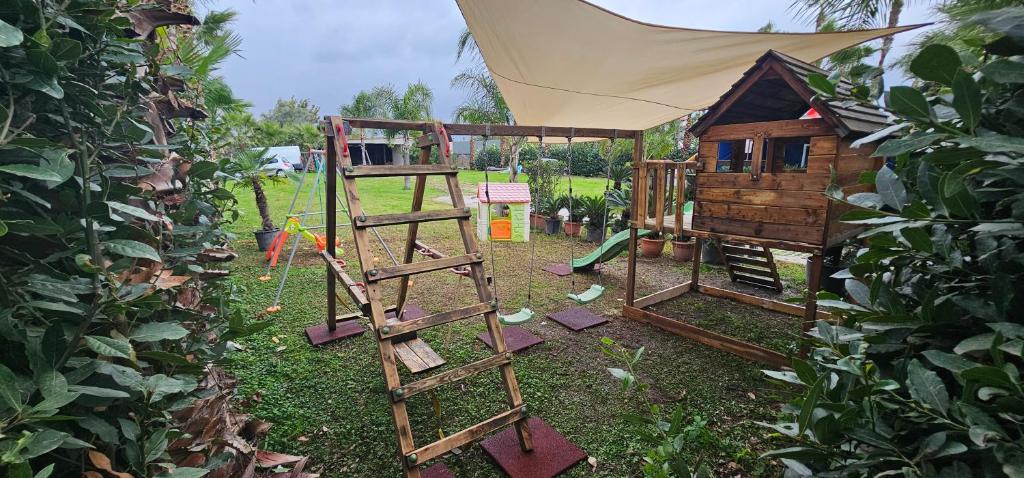 Zahrada ubytování B&B Gianni