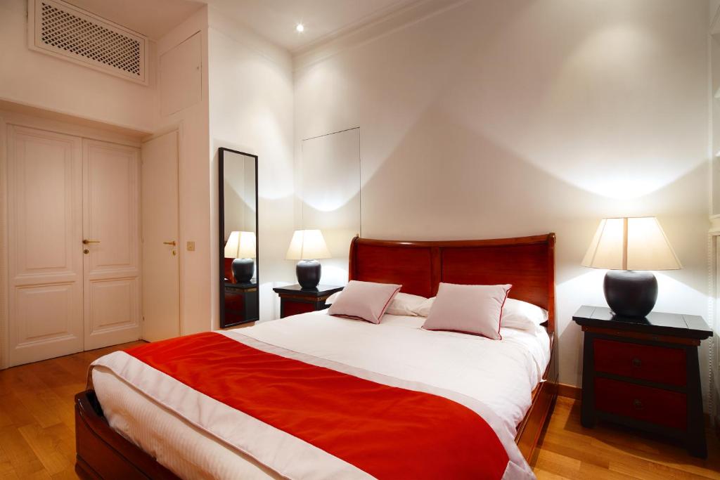 Cama ou camas em um quarto em HT N°9 Colosseo
