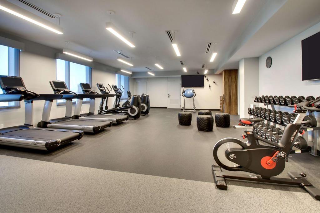 Fitness centrum a/nebo fitness zařízení v ubytování The Rose Chicago, Tapestry Collection By Hilton