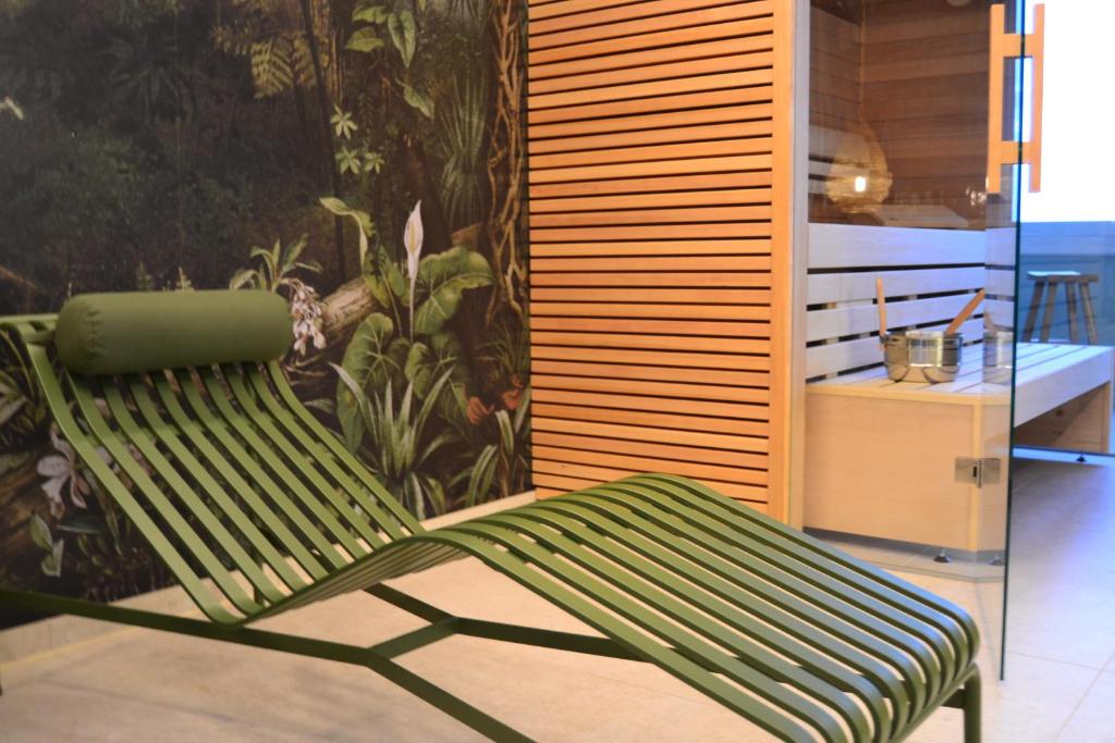 Postel nebo postele na pokoji v ubytování Seaside Residenz Hotel Chemnitz