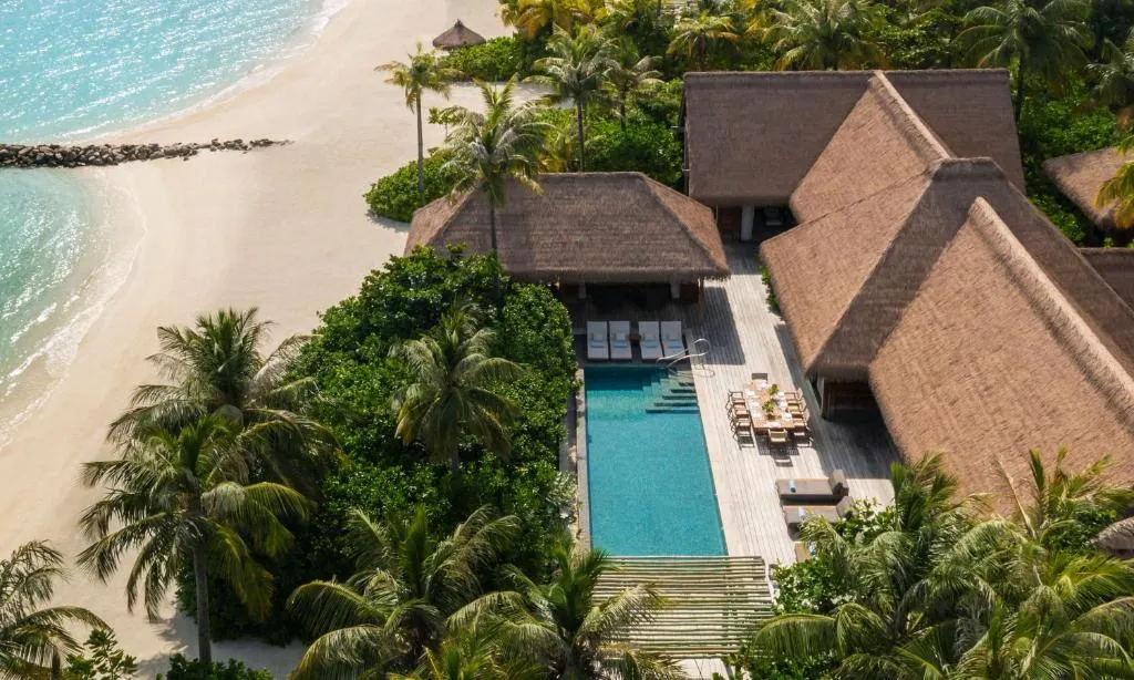 Two-Bedroom Beach Villa with Pool