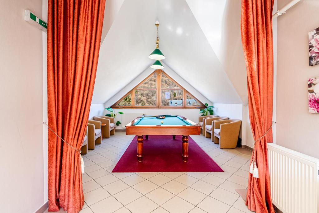 Posezení v ubytování Garni Hotel Gavurky