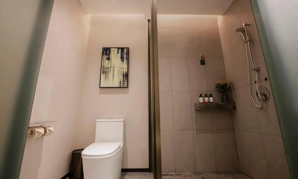 Ένα μπάνιο στο Wuhan Hazens Hotel