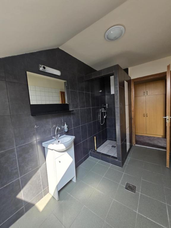 Koupelna v ubytování Petra motel