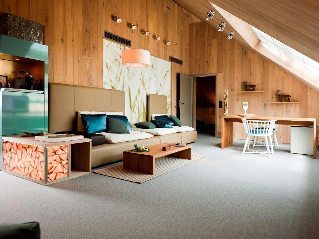 Posezení v ubytování Sofitel Munich Bayerpost