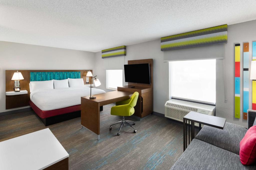 Hampton Inn & Suites Dothan - Suite Estúdio King Com Kitchenette - Não Fumador