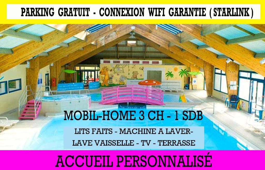 Fotografia z galérie ubytovania MH-6 PERS-3 CH-2 SDB-lave vaisselle-lave linge - WIFI GARANTIE - grande terrasse v destinácii Pont-Aven