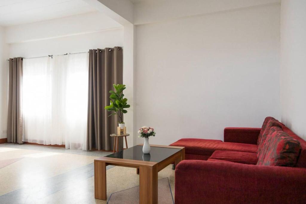 Posezení v ubytování CozyRooms Korat