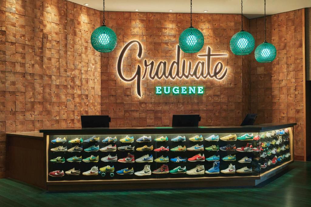 Certifikát, hodnocení, plakát nebo jiný dokument vystavený v ubytování Graduate by Hilton Eugene