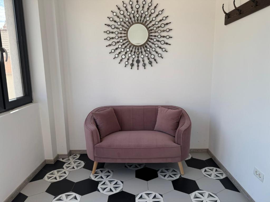 Posezení v ubytování Kyuka House