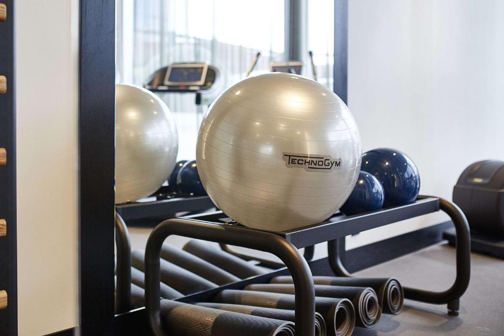 Fitness centrum a/nebo fitness zařízení v ubytování Hilton Tallinn Park