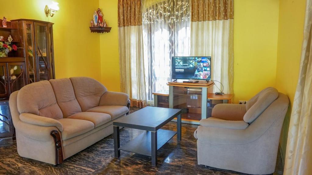 Posezení v ubytování sunvilla