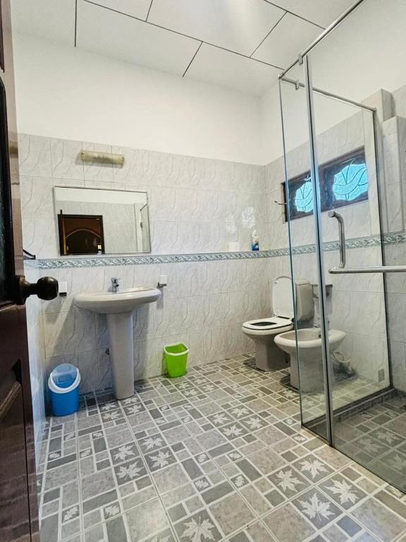 Koupelna v ubytování sunvilla