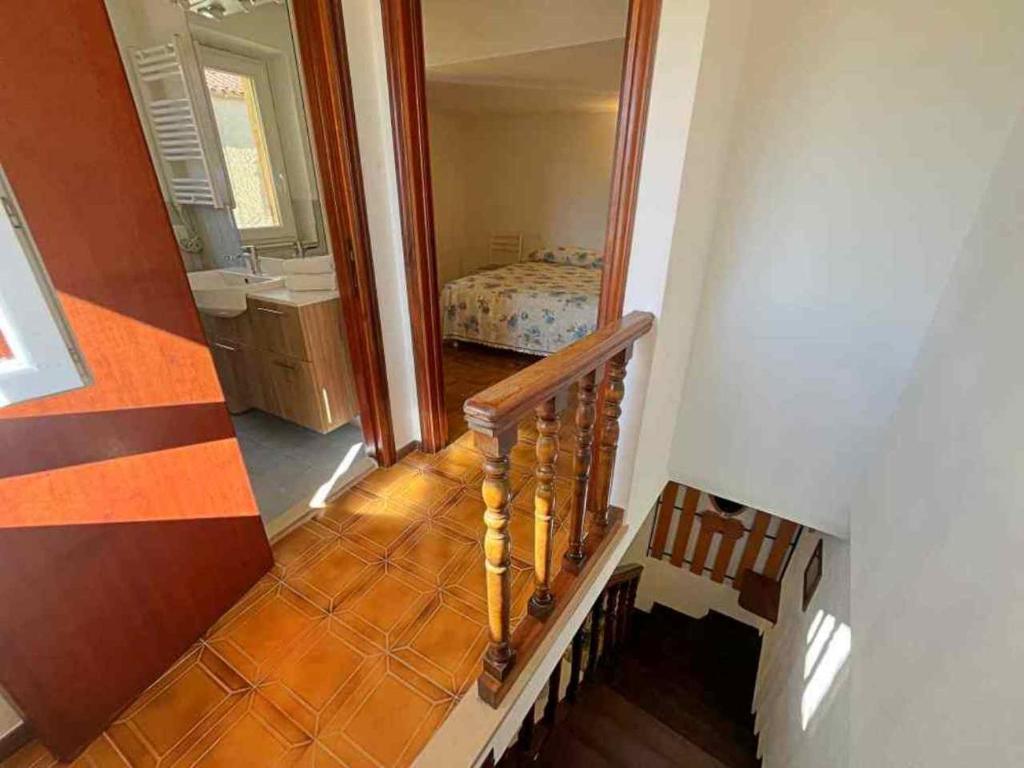 Postel nebo postele na pokoji v ubytování Ammiraglio Giglio Castello
