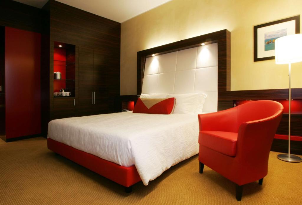 Postel nebo postele na pokoji v ubytování Hilton Garden Inn Lecce