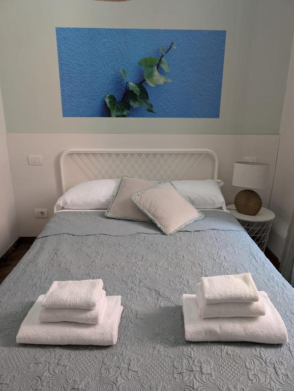 Posteľ alebo postele v izbe v ubytovaní Gracchi 278 - The Italian Stay Collection