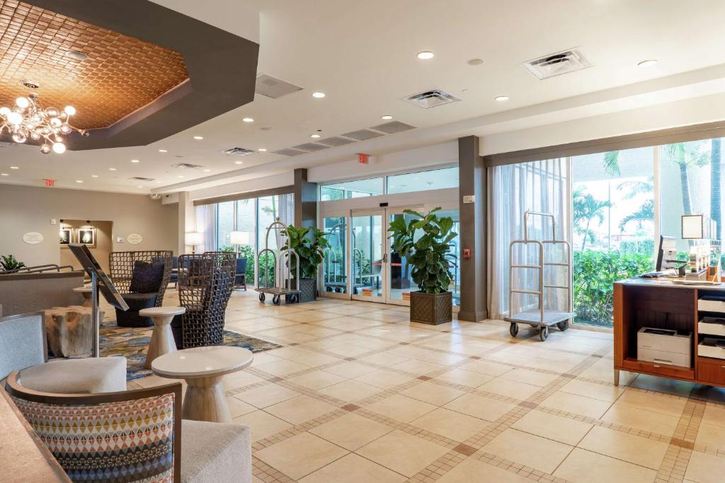 Posezení v ubytování Hilton Melbourne Beach Oceanfront