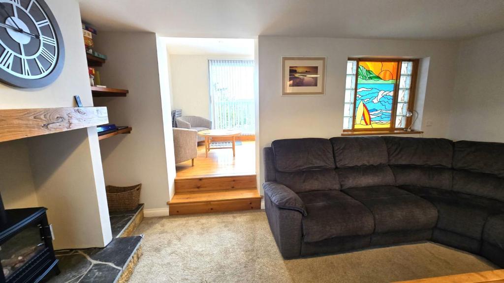 Χώρος καθιστικού στο Gwel Angarder