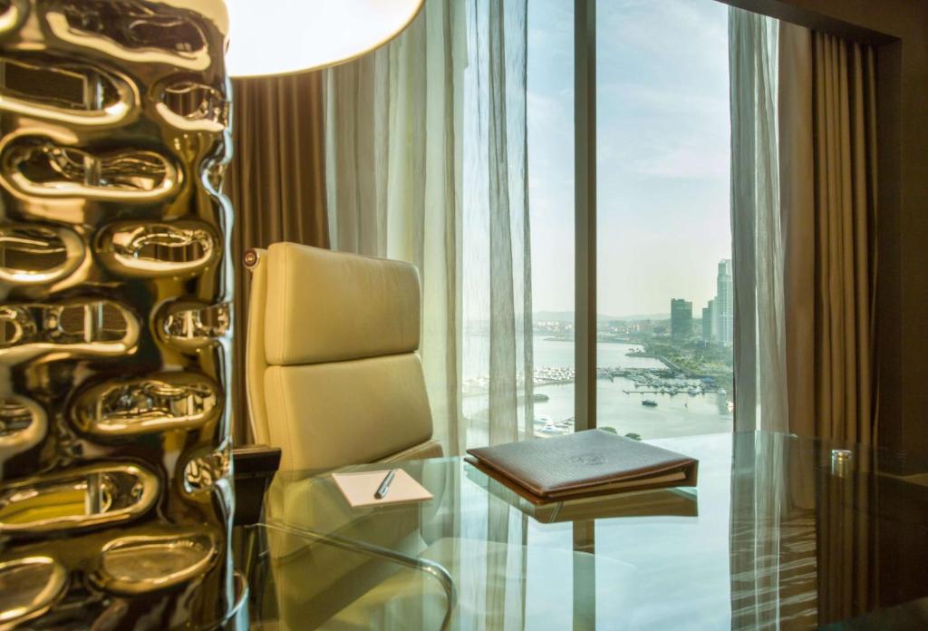 Posezení v ubytování Hilton Panama