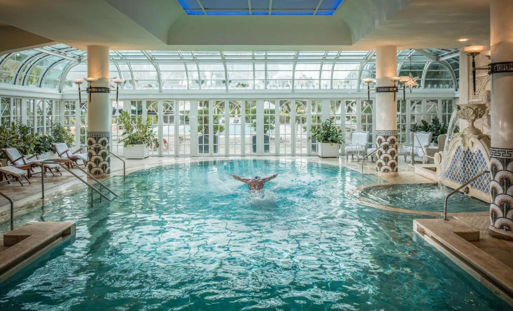 Bazén v ubytování Rome Cavalieri, A Waldorf Astoria Hotel nebo v jeho okolí