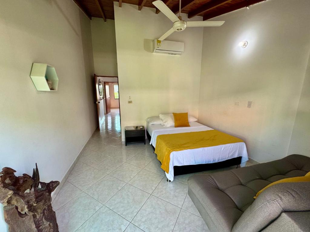 Postel nebo postele na pokoji v ubytování Sol Apartamentos Doradal