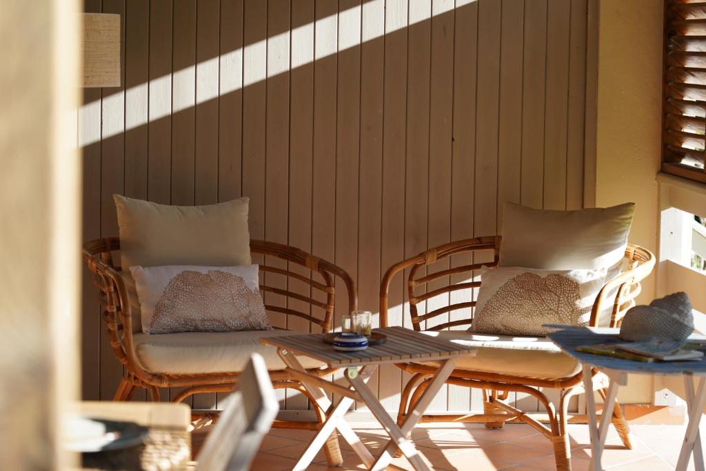Posezení v ubytování Merosa Maison Remissis