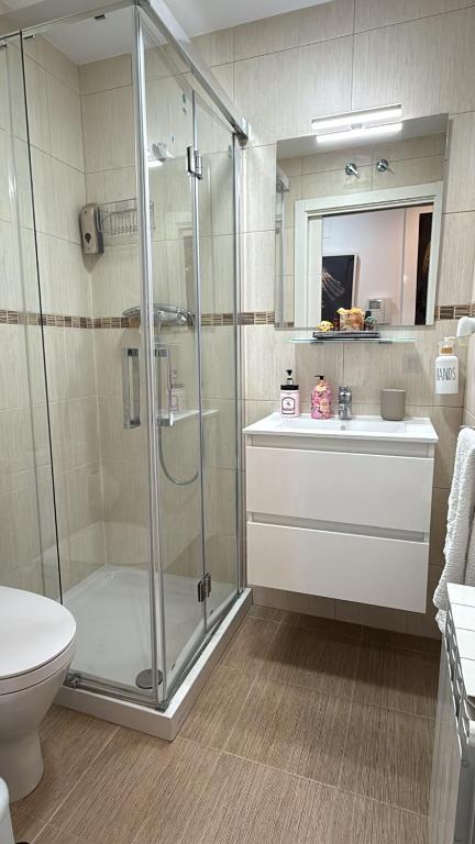 Koupelna v ubytování Apartamento Castro Holidays - con Parking incluido