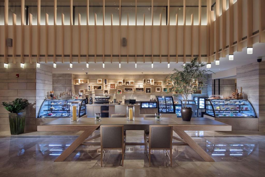 Posezení v ubytování Hilton Shenzhen Shekou Nanhai
