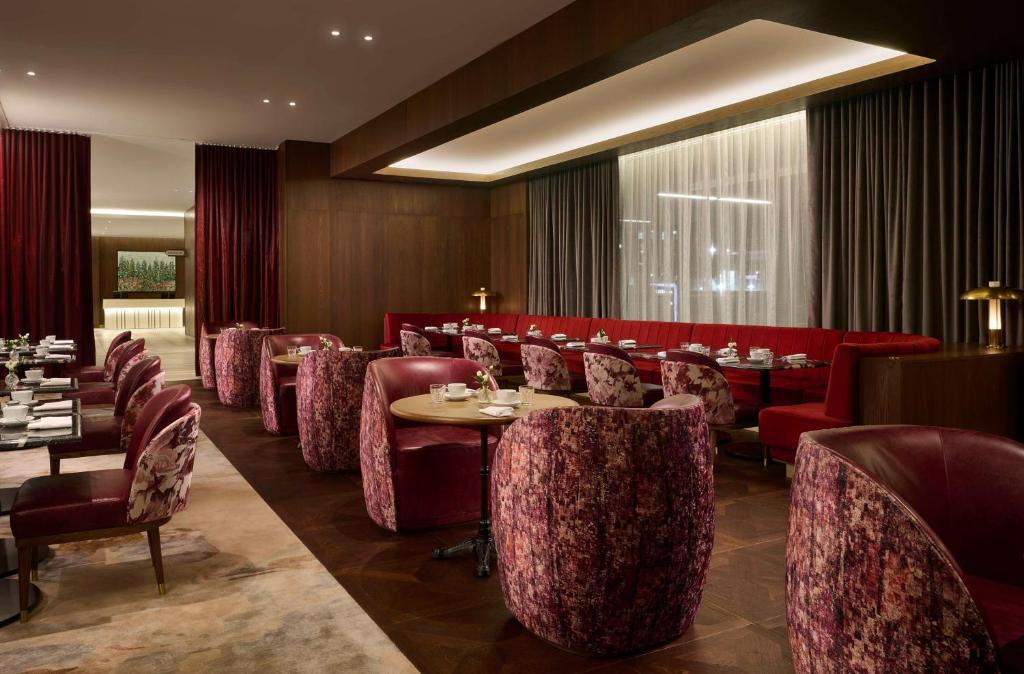 Posezení v ubytování Hilton Toronto