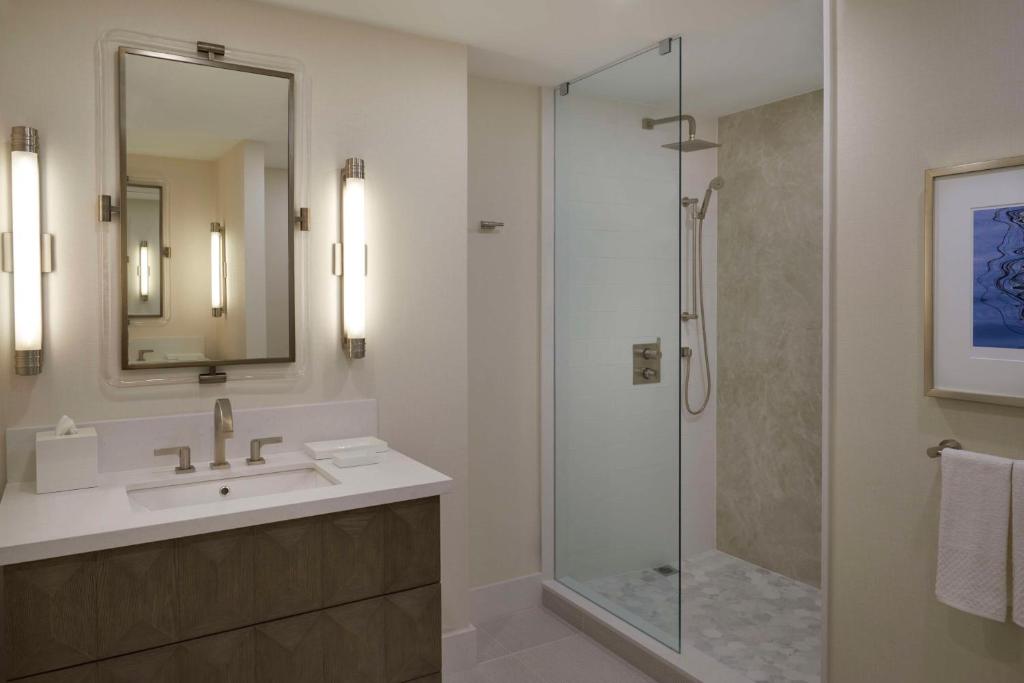 Koupelna v ubytování Hilton Toronto