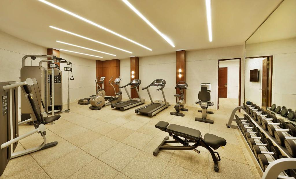 Spordikeskus ja/või sportimisvõimalused majutusasutuses Conrad Jabal Omar Makkah