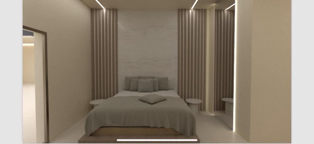 Posteľ alebo postele v izbe v ubytovaní Baywatch Suites