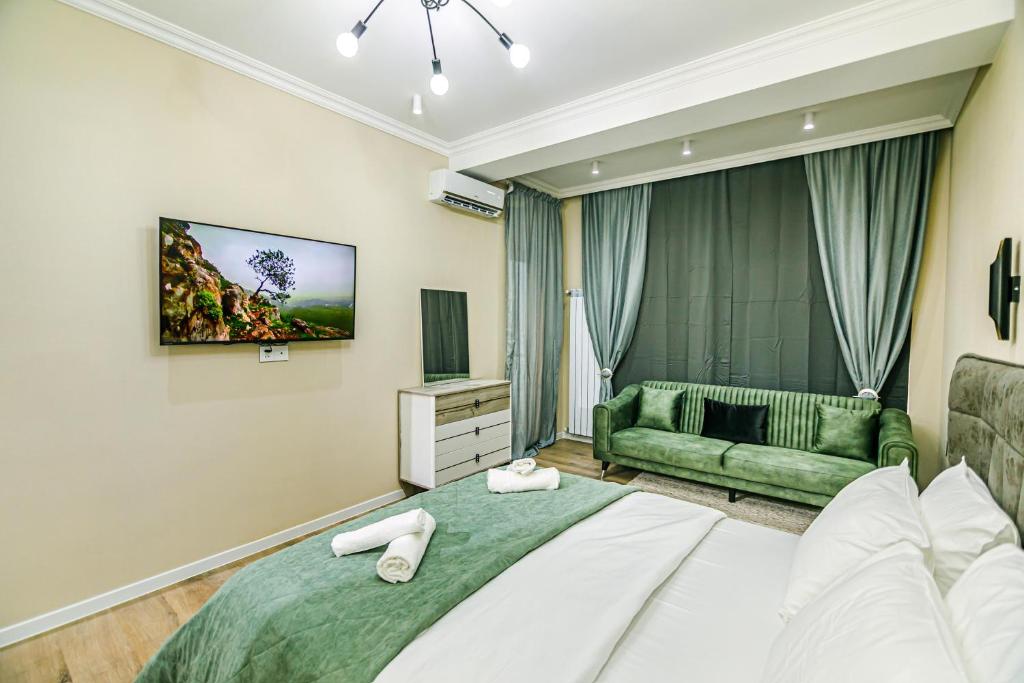 تصویر اتاق‌های Sweet Baku City Apartment - تصویر ۲