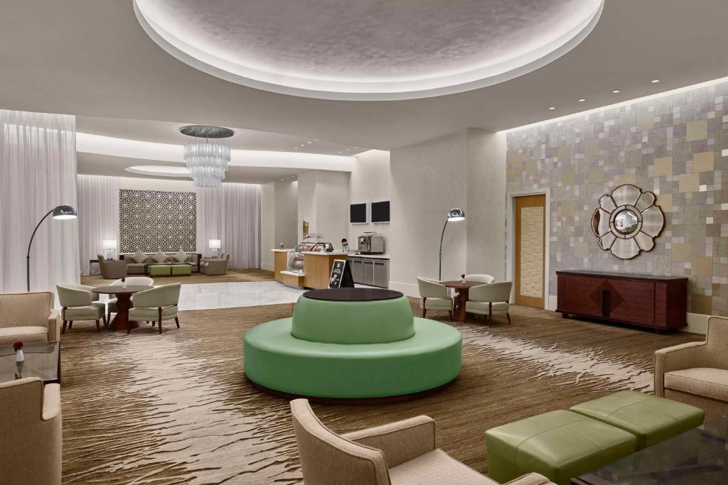 Posezení v ubytování Hilton Hotel & Convention Jabal Omar Makkah