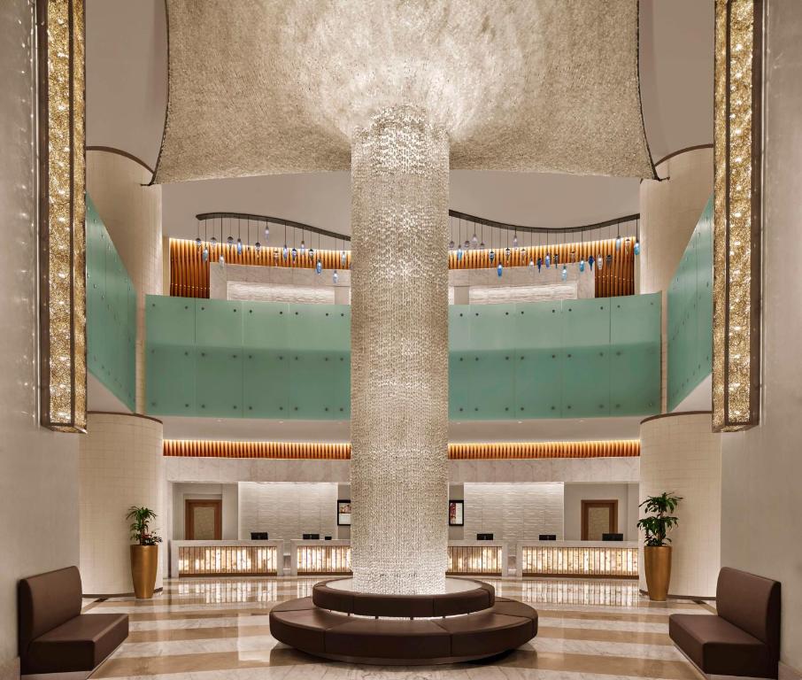 Posezení v ubytování Hilton Hotel & Convention Jabal Omar Makkah
