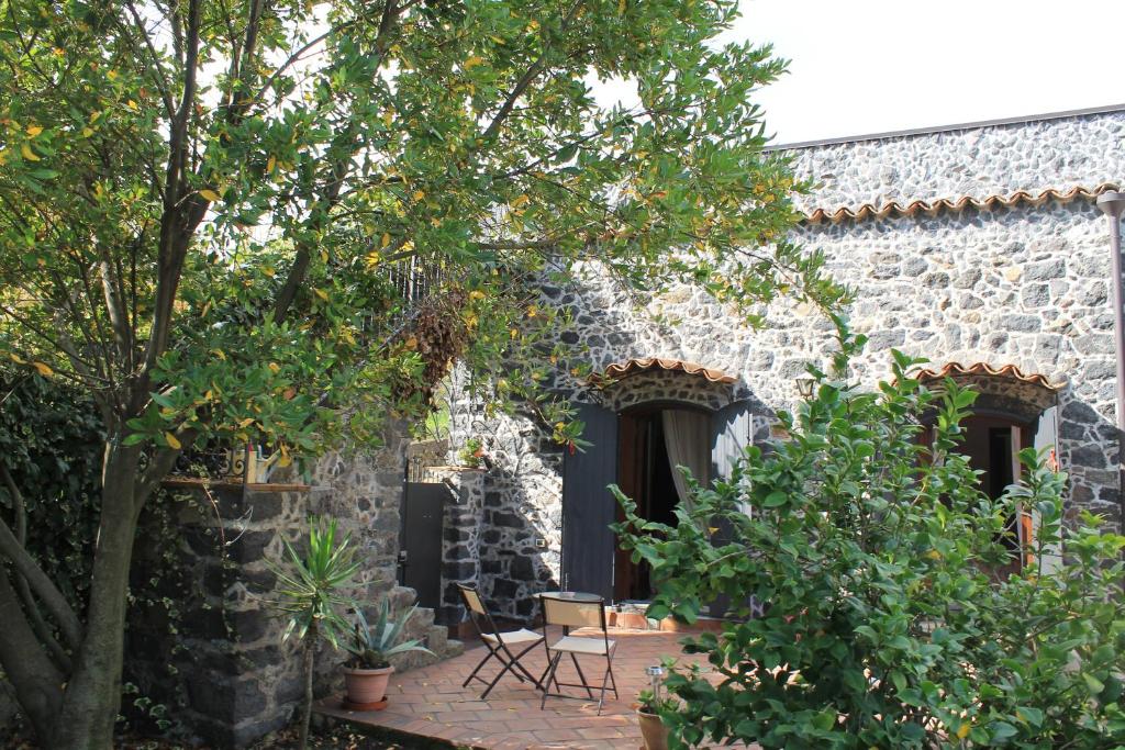 Zahrada ubytování B&B Villa Loriana