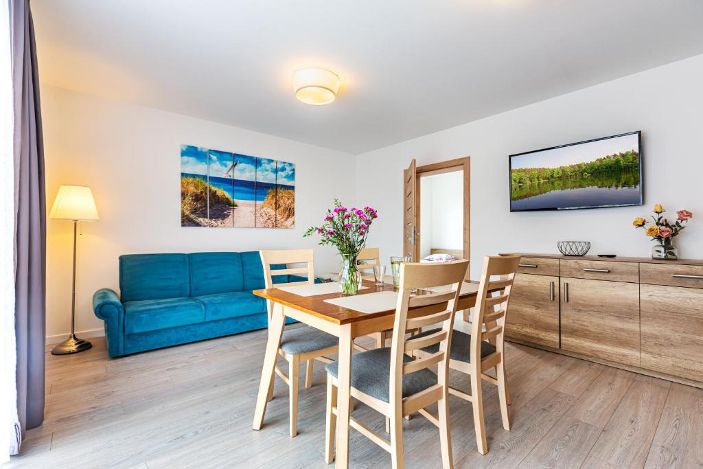 Posedenie v ubytovaní Malta Apartamenty - 200m do Plaży - Komfort i Wygoda dla Całej Rodziny