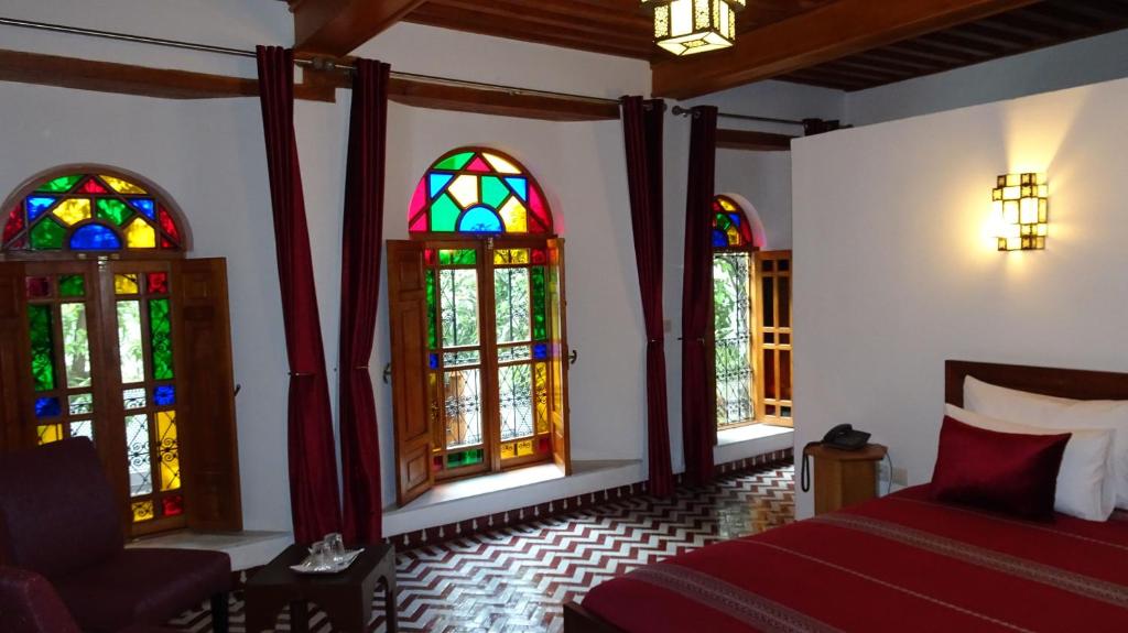 Riad Sabah - Suite Met Uitzicht Op Het Zwembad