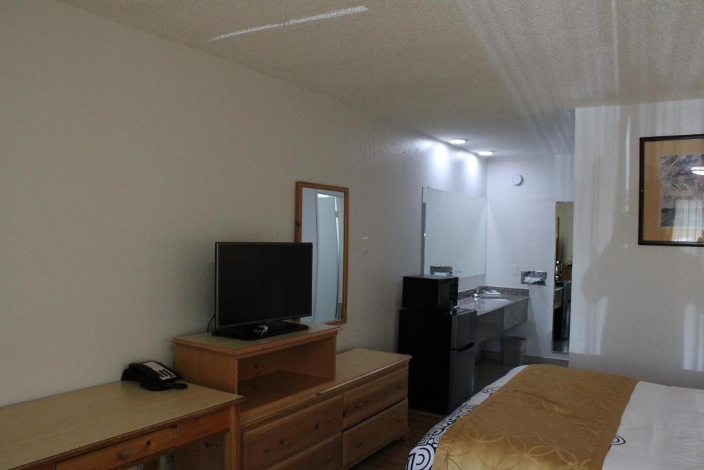 TV a/nebo společenská místnost v ubytování Pine Tree inn
