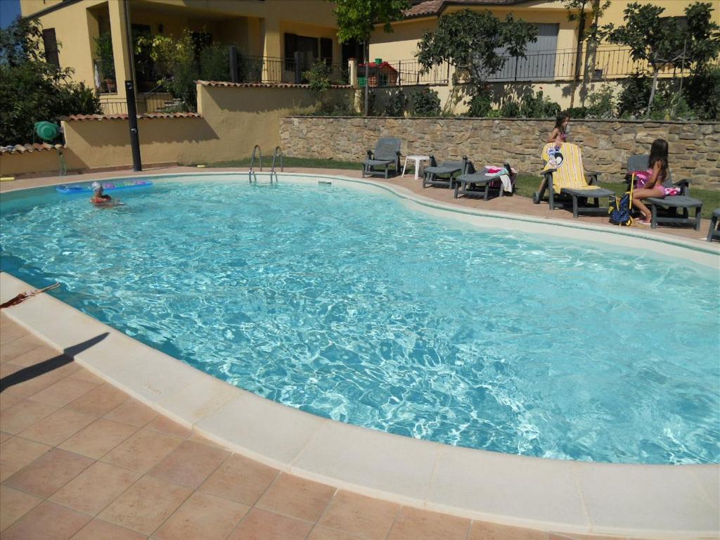 Bazén v ubytování Agriturismo La Selva nebo v jeho okolí