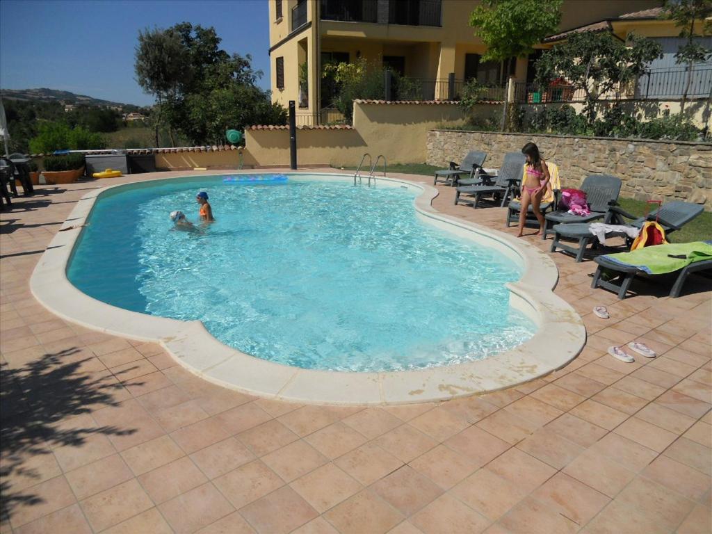 Bazén v ubytování Agriturismo La Selva nebo v jeho okolí