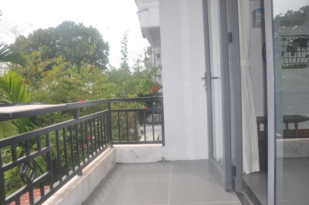 Balkón nebo terasa v ubytování Autumn Bay Retreat Hoi An