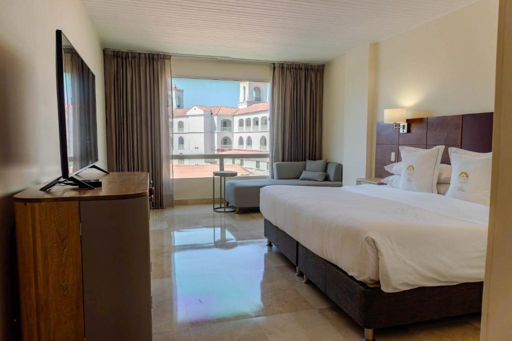 Postel nebo postele na pokoji v ubytování Hotel Caribe by Faranda Grand, a member of Radisson Individuals