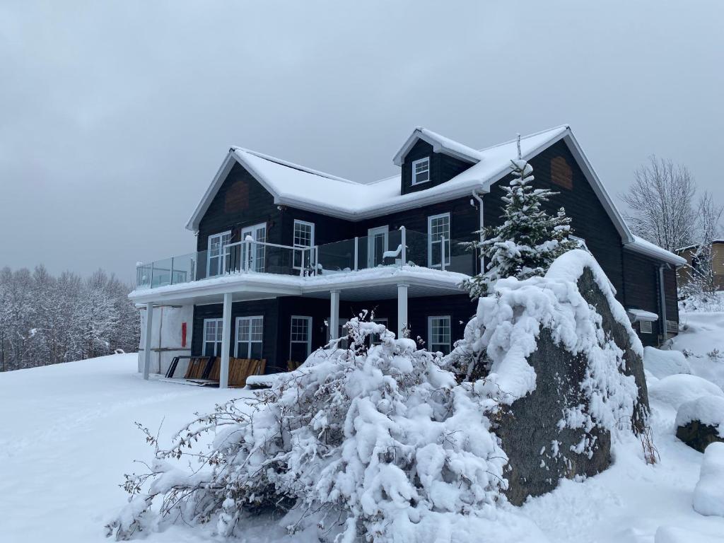 Το Domaine la foret enchantee τον χειμώνα