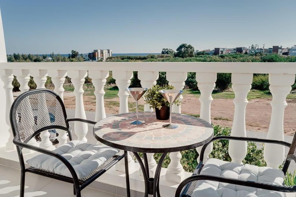 Balkón nebo terasa v ubytování Villa Lemon Tree